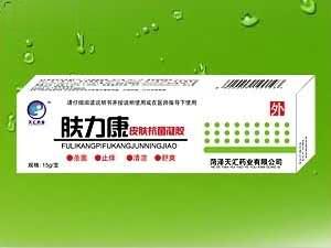 肤力康-皮肤抗菌凝胶  （中药、抗菌、止痒、冻疮、皮肤外用）