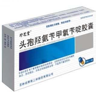 头孢羟氨苄甲氧苄啶胶囊