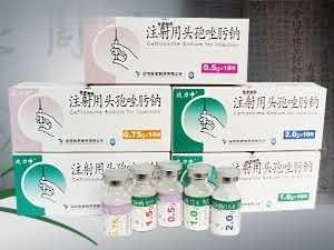 注射用头孢唑肟钠 达力清  抗生素针剂