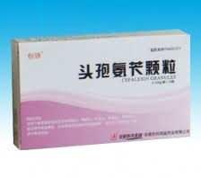 头孢氨苄颗粒0.125g＊10袋