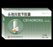 头孢羟氨苄胶囊 12粒2板