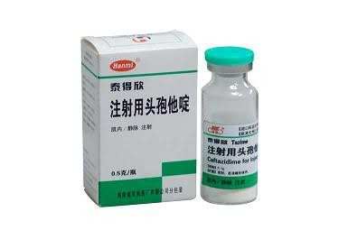 注射用头孢他啶（0.5克）