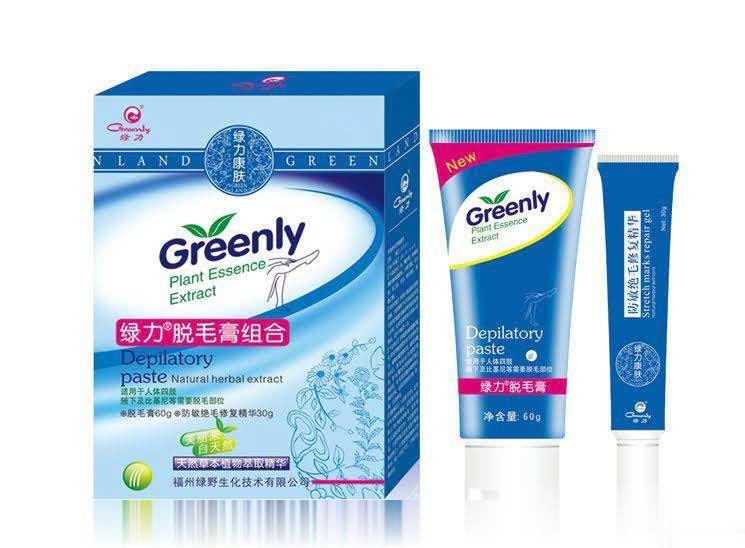 绿力脱毛膏组合
