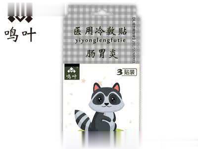 鸣叶医用冷敷贴小儿肠胃炎肺炎3贴装