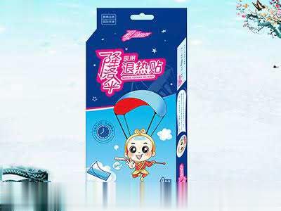 降落伞退热贴4贴装