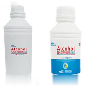 闪洁75%医用酒精消毒液500ml