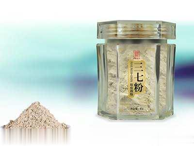 六角亚克力罐装粉剂-三七粉