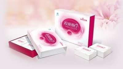 创健胶原蛋白软胶囊，蓝帽