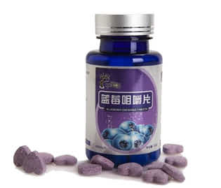 千里明蓝莓压片糖果