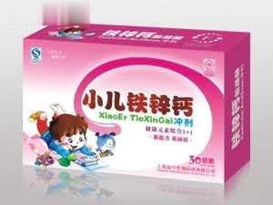 小儿铁锌钙冲剂 (保健品 颗粒 感冒 儿科 补钙)