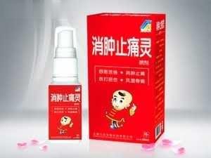 消肿止痛灵喷剂（皮肤外用）