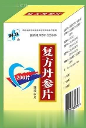 科力200片复方丹参片