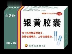 银黄胶囊（清热解毒、消炎、抗感染）