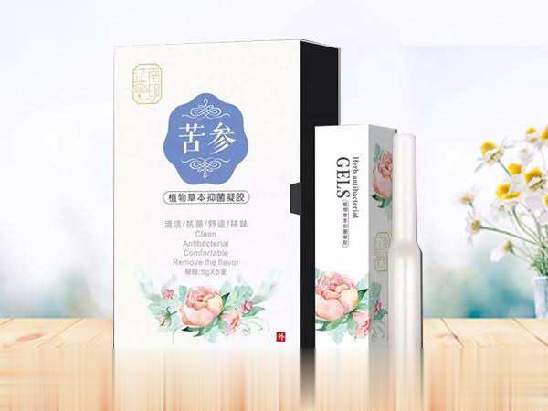 苦参植物草本抑菌凝胶