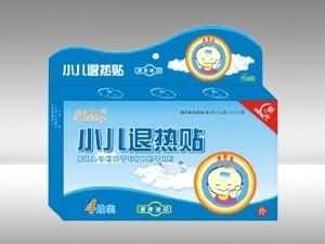 小儿退热贴-（贴剂，退热，儿科，感冒，头痛，鼻塞，烦躁）