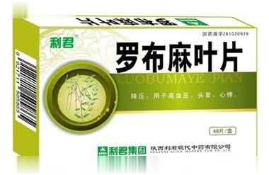 罗布麻叶片