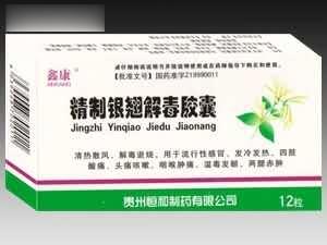 精制银翘解毒胶囊