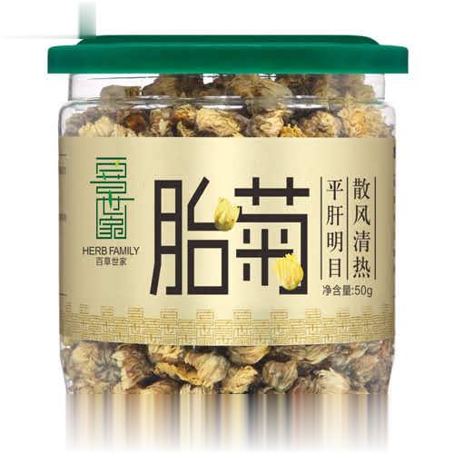 胎菊（散风清热，平肝明目）