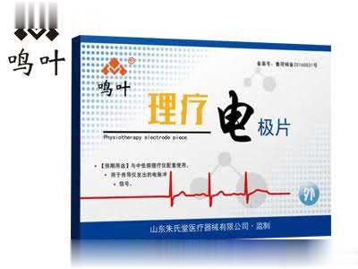 鸣叶理疗电极片