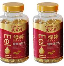 康百特绿婷鳗鱼油胶丸