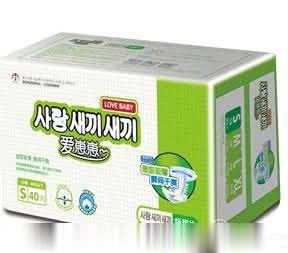 爱崽崽超级薄纸尿片S码