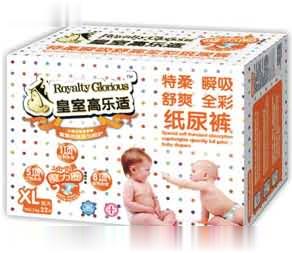 皇室高乐适婴幼儿纸尿裤XL码