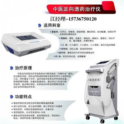 中医定向透药治疗仪/理疗电极片