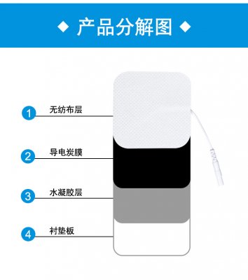 一次性凝胶理疗电极片