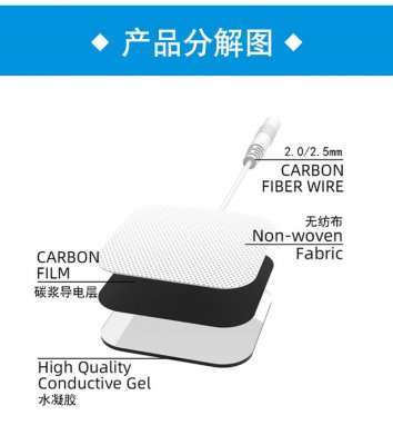 理疗电极片 物理疗法