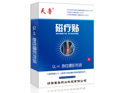 磁疗贴分型QL-H急性腰肌劳损